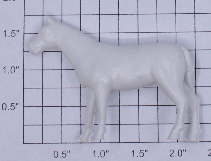Lionel 1877-10 White Horse for General Flatcar