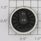 Lionel 681-23 Turbine Center Plain Wheel with White Rim