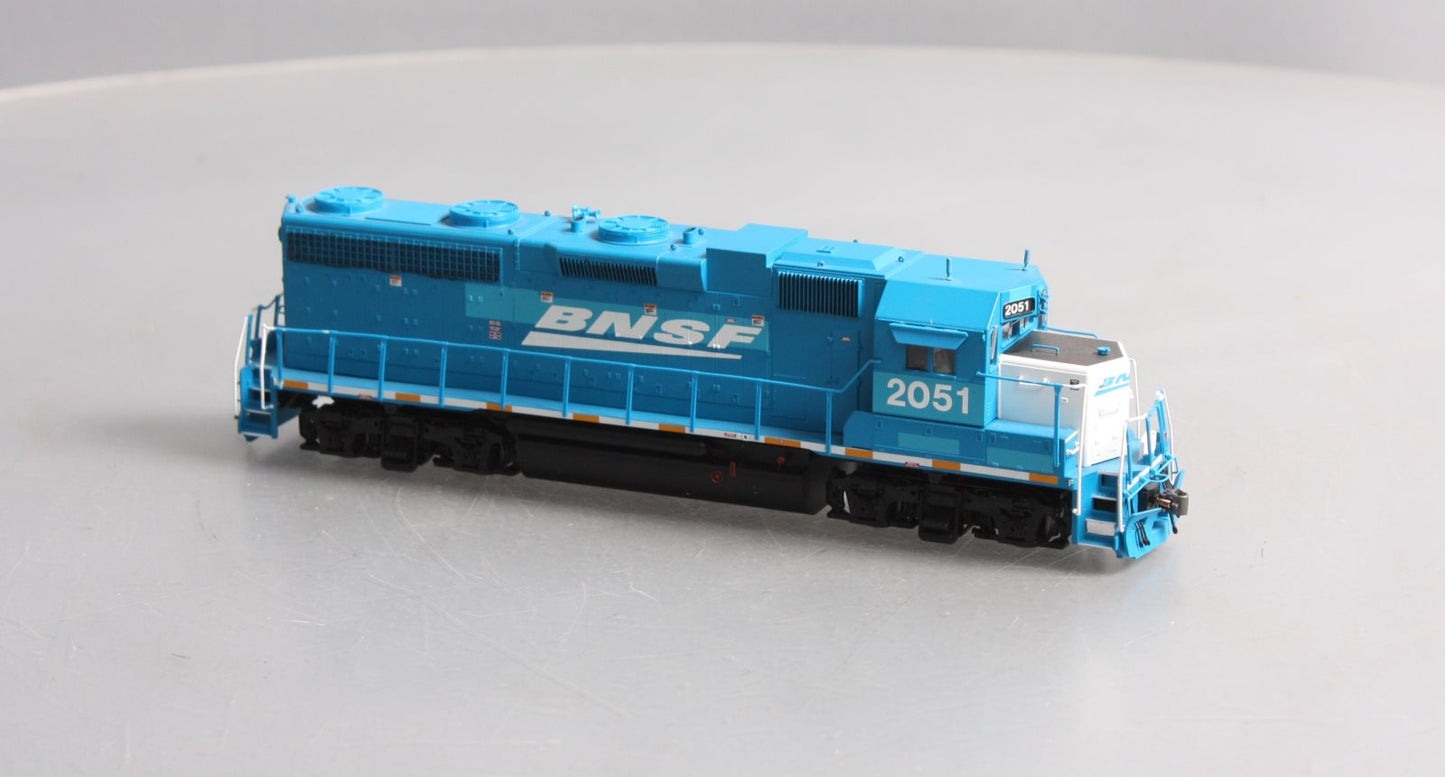 Atlas 10002361 HO BNSF GP38 Low Nose Diesel Locomotive #2051 (Silver Series)