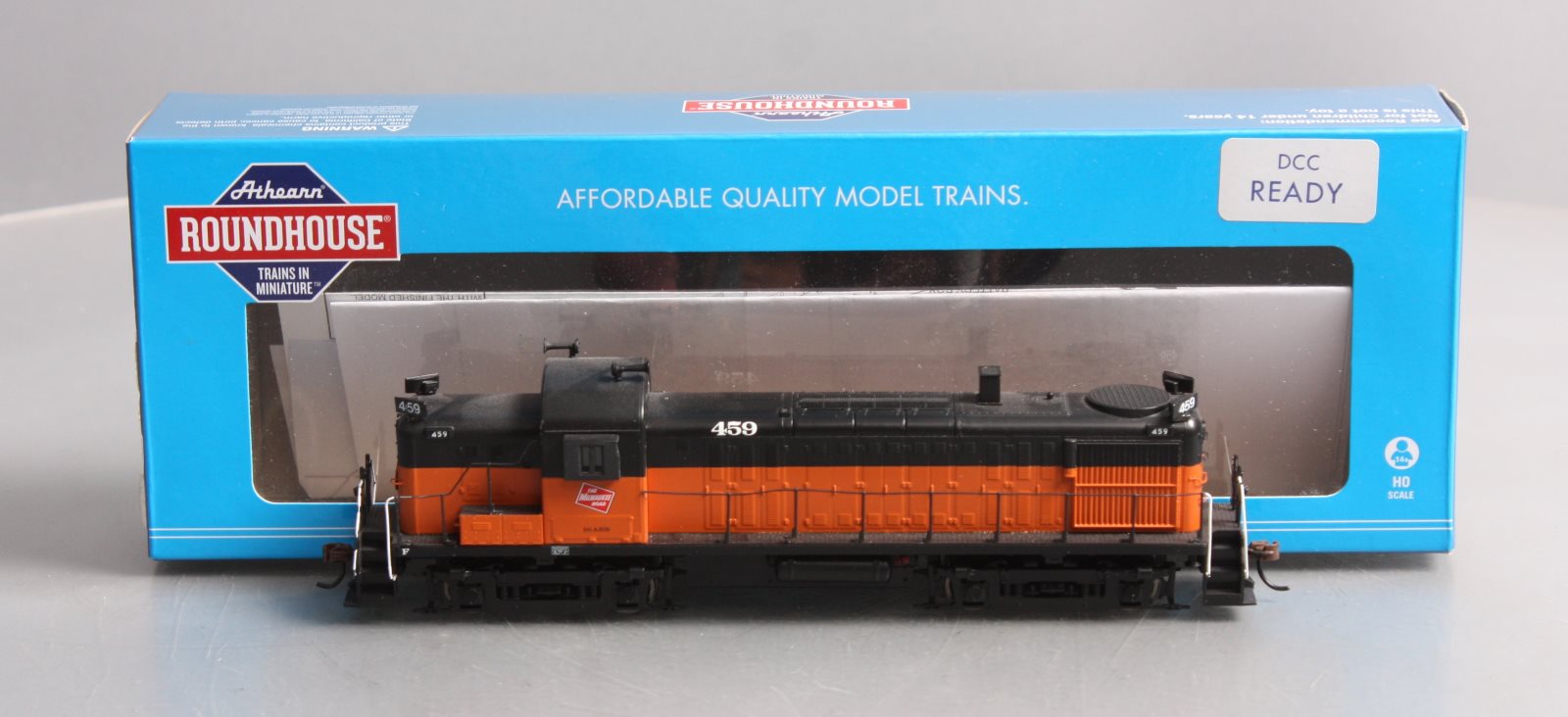 鉄道模型 ROUNDHOUSE 10-923 Roundhouse HO Die-Cast 0-6-0 Steam Locomotive w/Tender EX – Trainz
