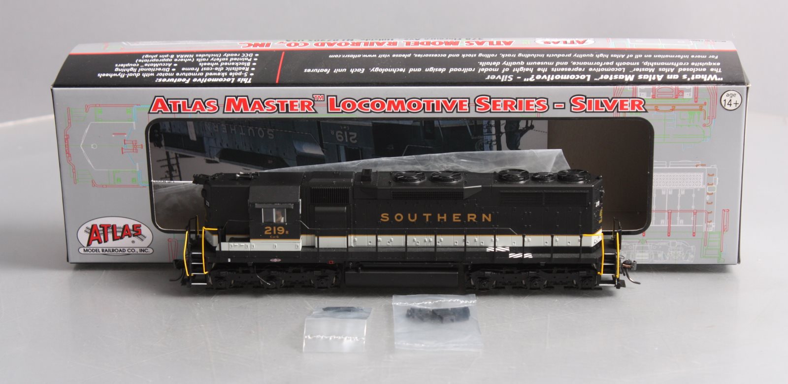 Atlas 10001056 HO Southern SD35 High Nose Diesel Locomotive #219