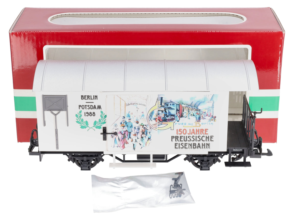 LGB 4028B G Scale Berlin 1988 Boxcar EX/Box