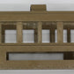 Lionel 337-37 Mojave Standard Gauge Passenger Pullman Car Frame Only