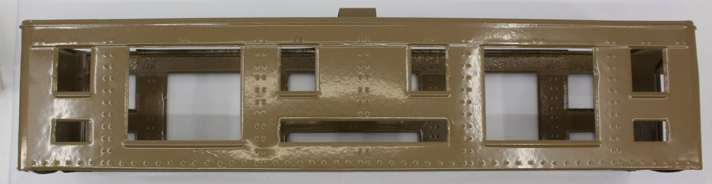 Lionel 310-10 Repainted Brown Standard Gauge Tinplate Baggage Car Shell