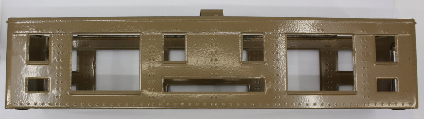Lionel 310-10 Repainted Brown Standard Gauge Tinplate Baggage Car Shell