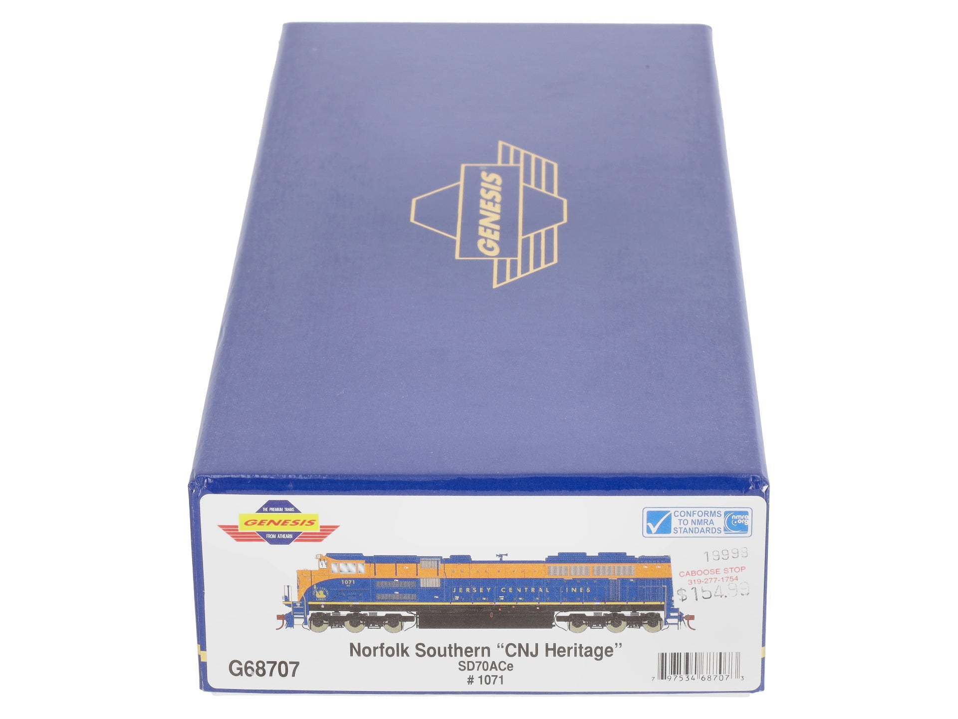 Athearn G68707 HO NS/CNJ Heritage SD70ACe Diesel Locomotive #1071
