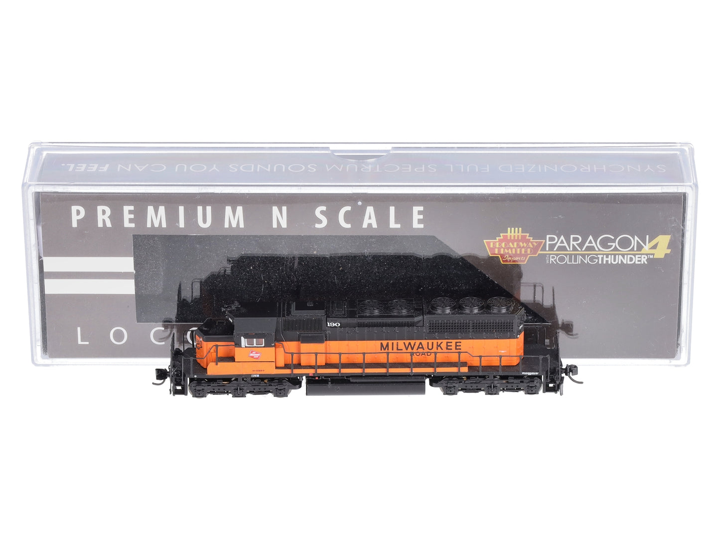 Broadway Limited 6201 N Milwaukee EMD SD40-2 Diesel Locomotive DCC/Sound #190