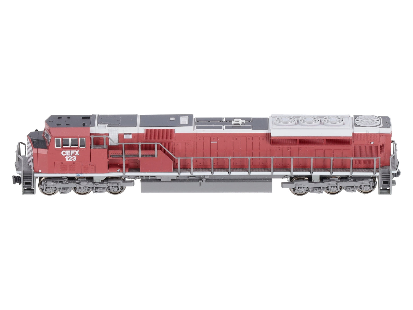 Kato 176-5612 N Scale CEFX SD90/43MAC Diesel Locomotive #123 LN/Box