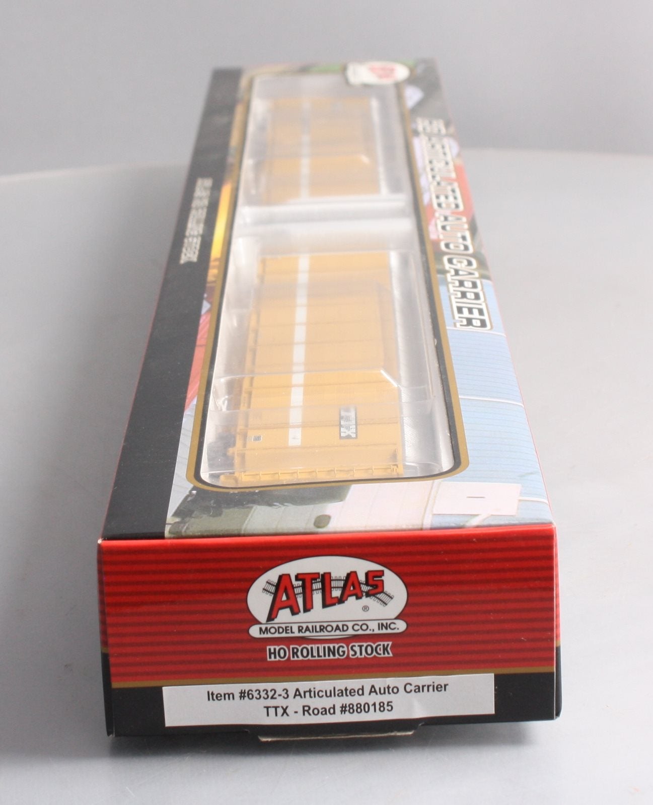 Atlas 6332-3 HO Scale TTX Articulated Auto Carrier #880185 LN/Box