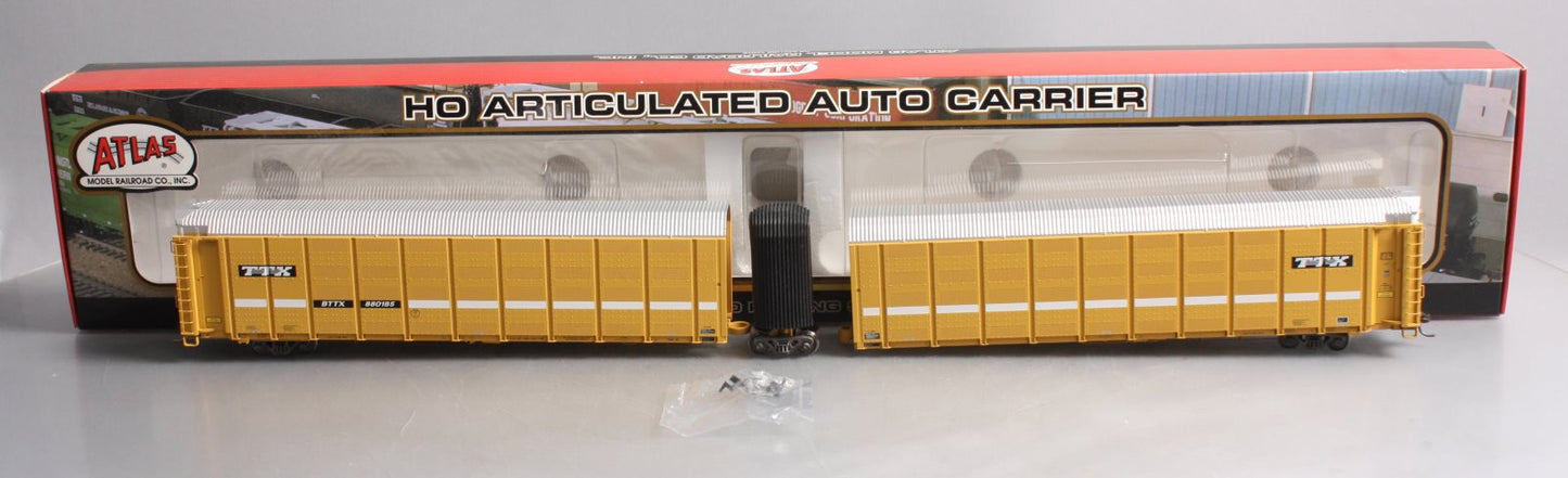 Atlas 6332-3 HO Scale TTX Articulated Auto Carrier #880185 LN/Box