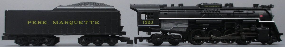 American Flyer 6-44023 Pere Marquette 2-8-4 Berkshire #1223 w Flyerchief