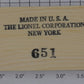 Lionel 651-10 Small Wood Block Lumber Load