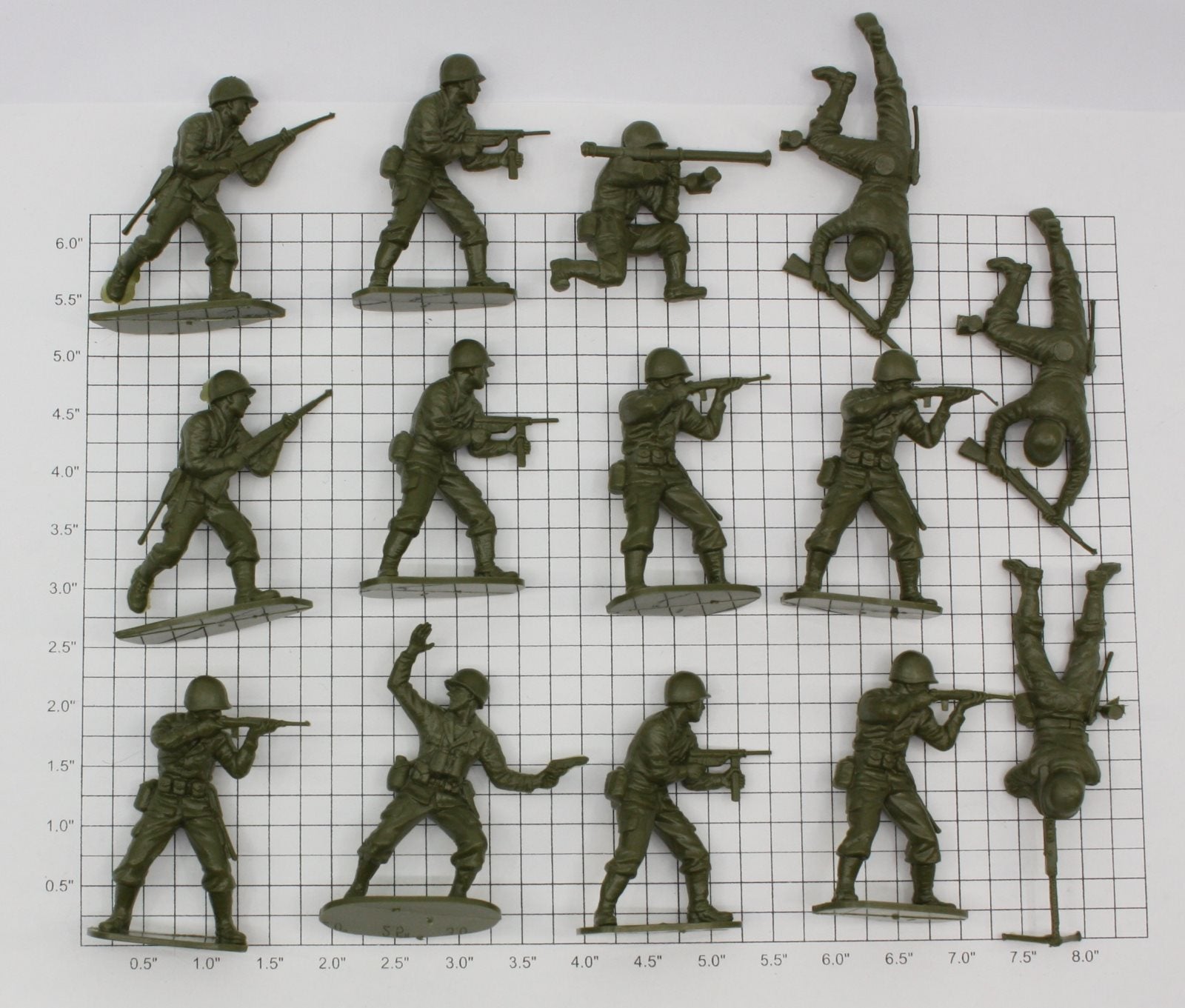 Lionel 1355-01 Assortment of Soldier Figures (Pack of 14)