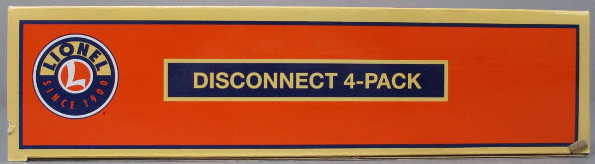 Lionel 6-85380 O Union Pacific Disconnect Work Car (Set of 4)