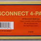 Lionel 6-85380 O Union Pacific Disconnect Work Car (Set of 4)