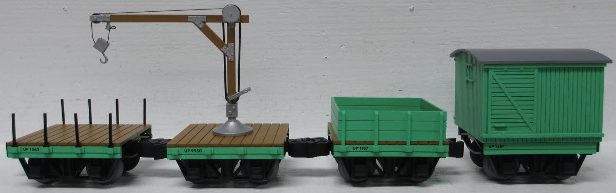 Lionel 6-85380 O Union Pacific Disconnect Work Car (Set of 4)