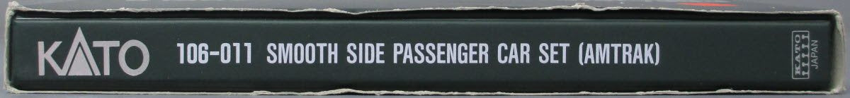 Kato 106-011 N Scale Amtrak 6-Car Passenger Set LN/Box