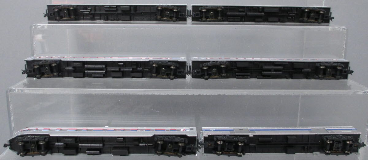 Kato 106-011 N Scale Amtrak 6-Car Passenger Set LN/Box