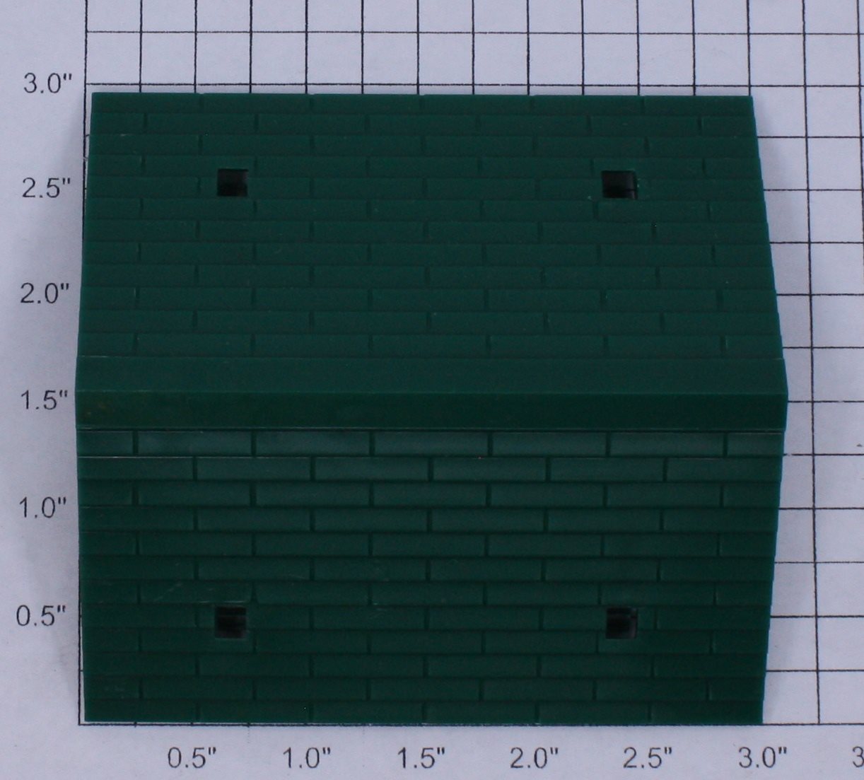 Lionel 12847-25 O Gauge Icing Station Green Plastic Roof