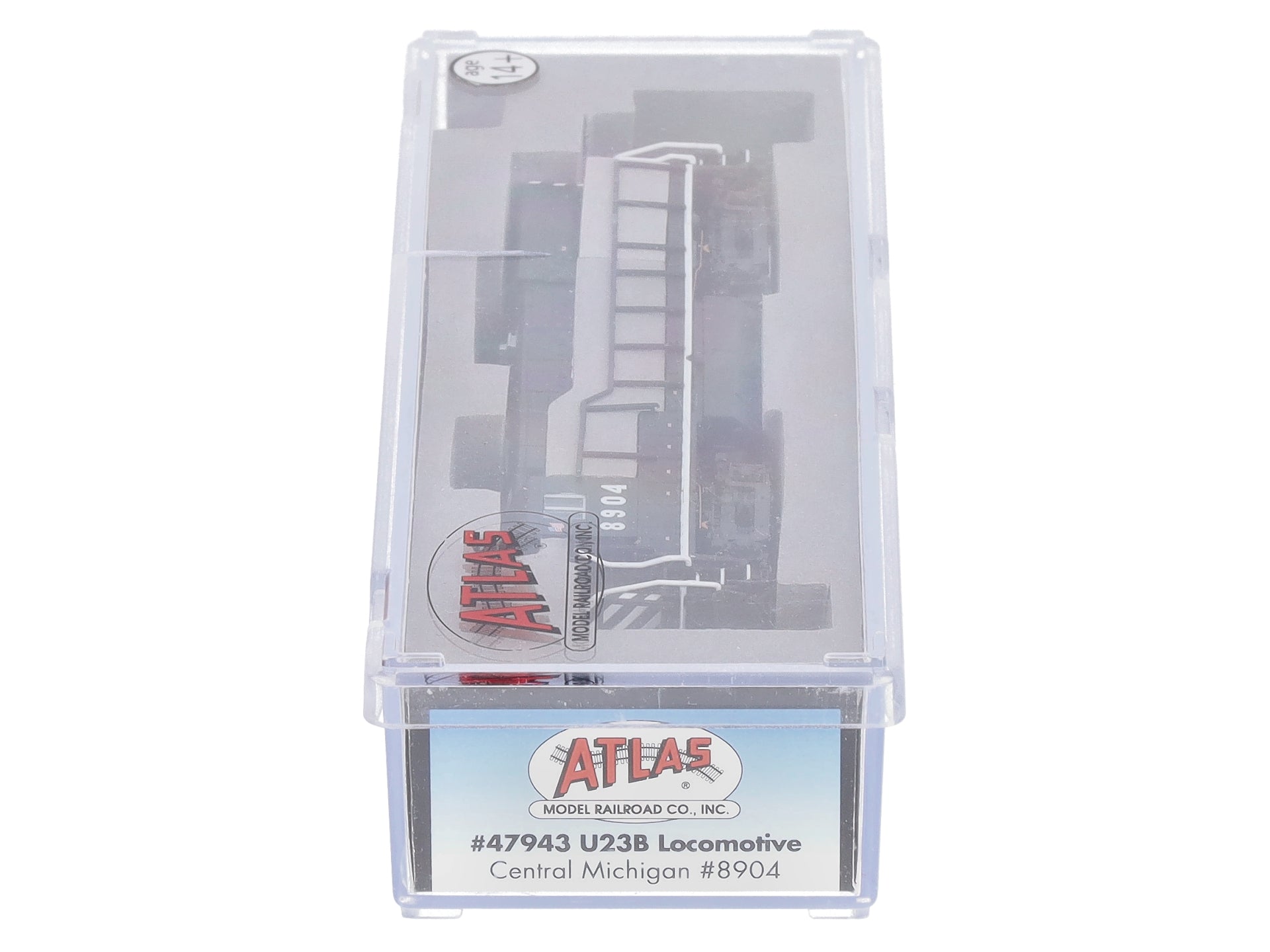 Atlas 47943 N Scale Central Mich. U23B w/DCC #8904