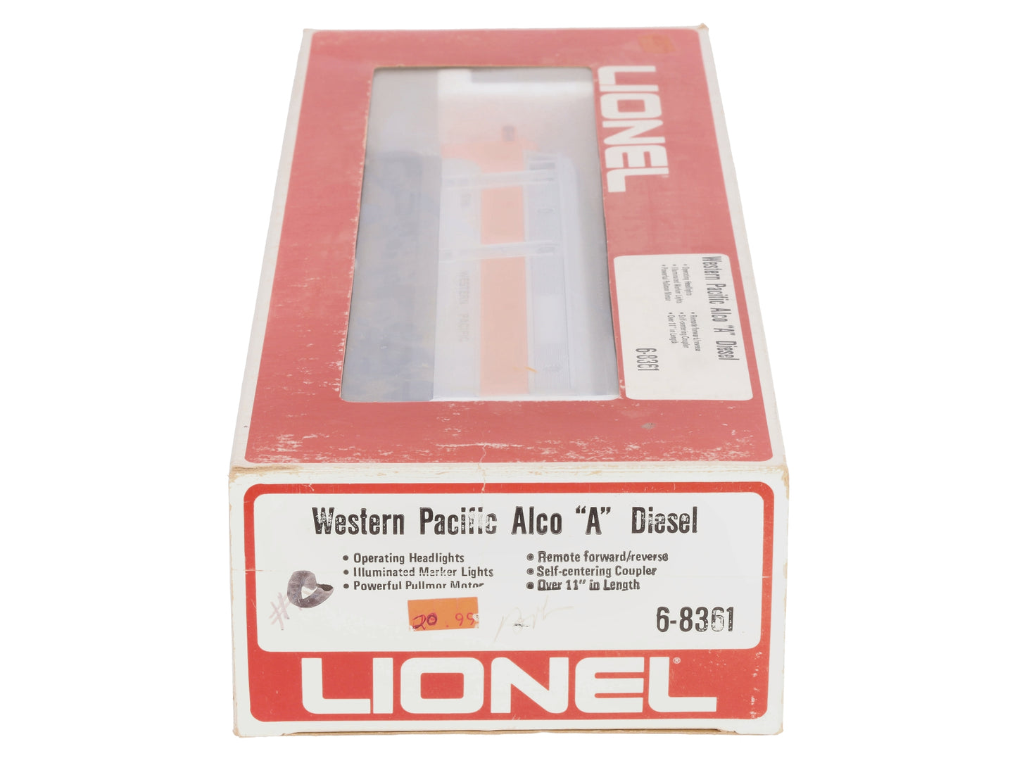 Lionel 6-8361 Western Pacific Alco FA-2 Powered A Unit LN/Box
