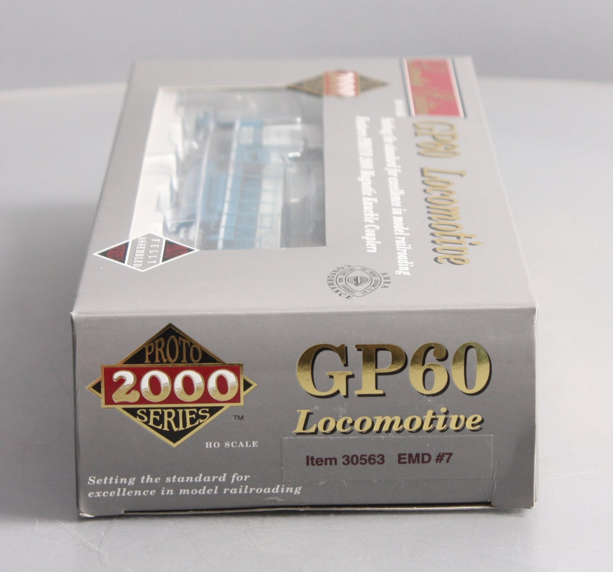 Proto 2000 30563 HO Scale Electro-Motive GP60 Diesel Locomotive #7 NIB