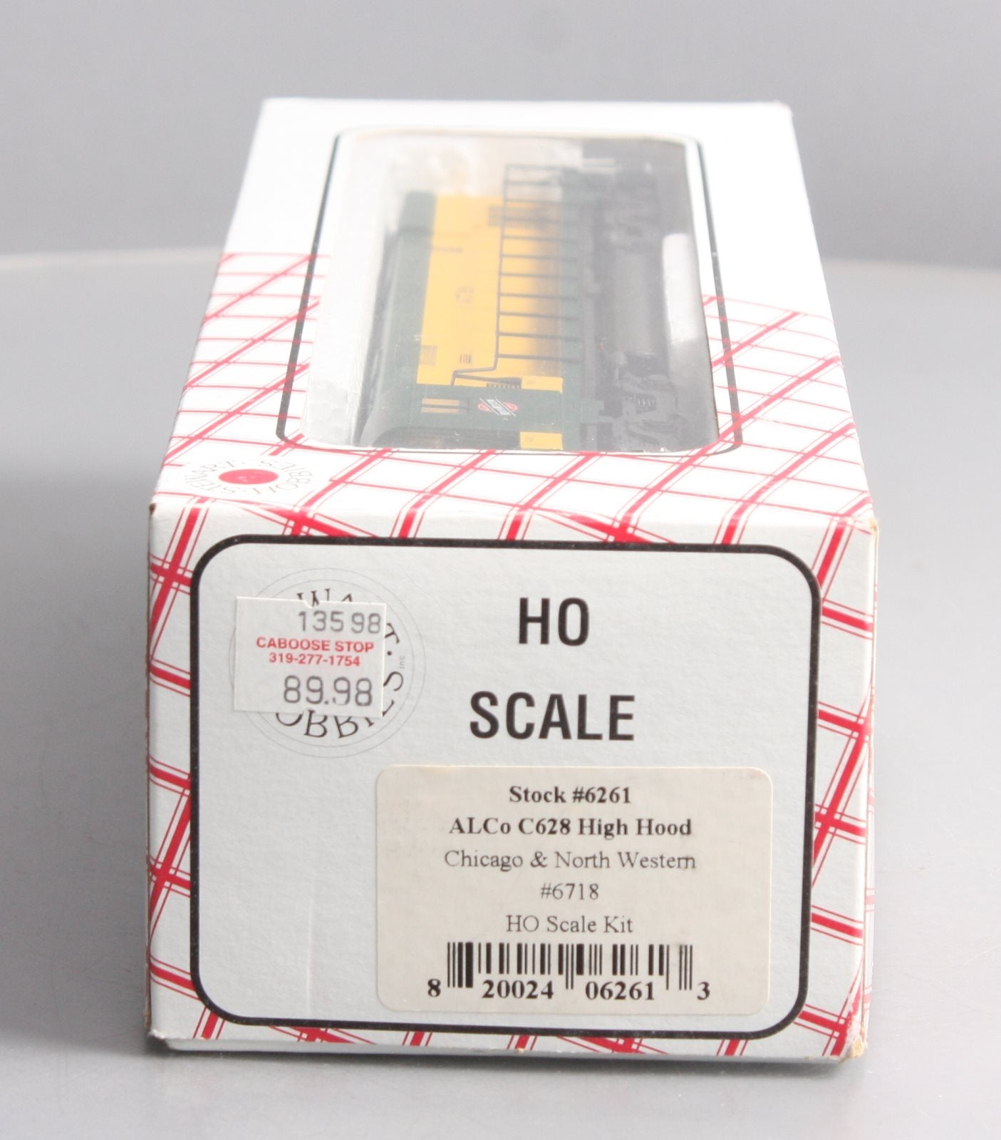 Stewart 6261 HO Chicago & North Western Diesel ALCO C628 High Hood Powered #6718