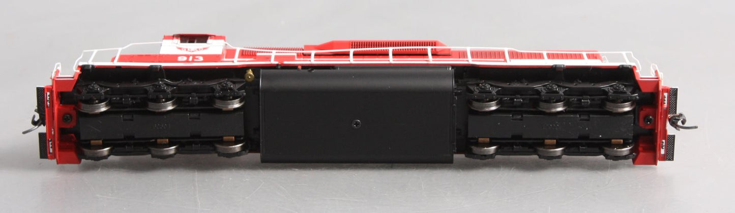 Athearn 86725 HO Gulf, Mobile & Ohio/Red & White SD40 Diesel Locomotive #913