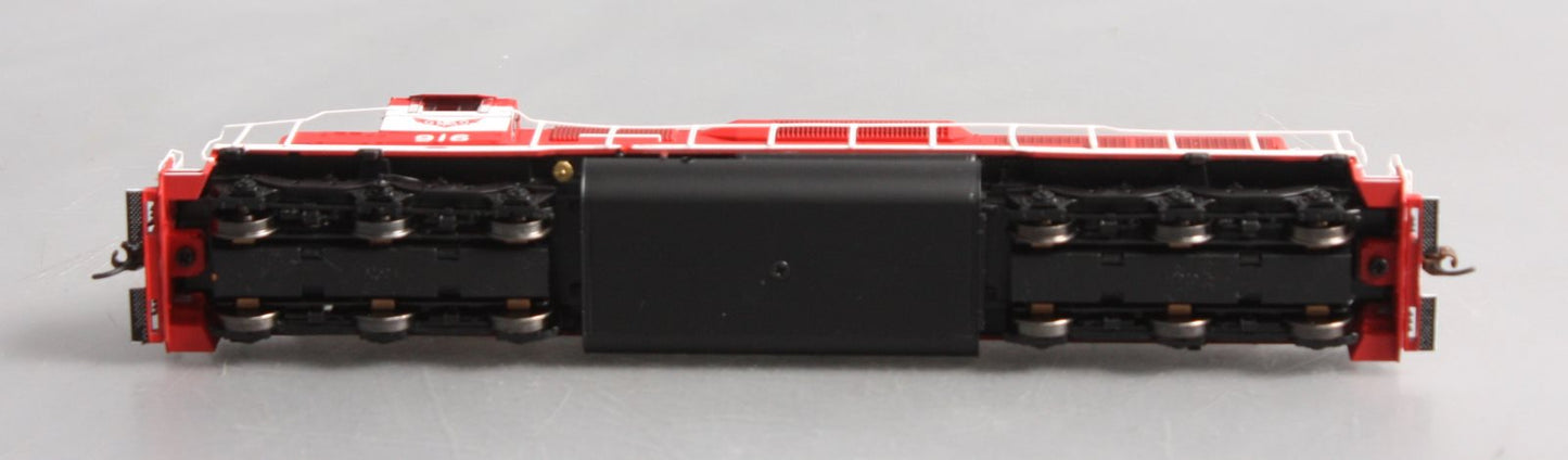 Athearn 86727 HO Gulf, Mobile & Ohio/Red & White SD40 Diesel Locomotive #916