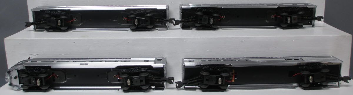 Lionel 6-19154 O Scale Atlantic Coast Line Aluminum Passenger Cars (Set of 4) NIB