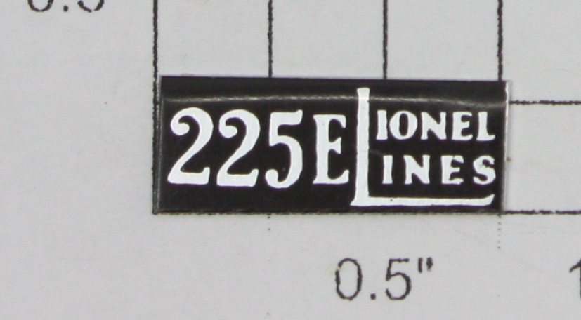Lionel 225E-1 