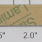 Lionel 385T-12 Nickel/Black "The Lionel Railway Lines" Nameplate w/ Adhsv