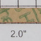 Lionel 9589-20 South Pacific Nameplate with Adhesive on Back