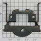Lionel 1120-9 Painted Black Scout Front Truck Bracket