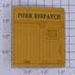 Lionel 19822-13 Yellow Pork Dispatch Door
