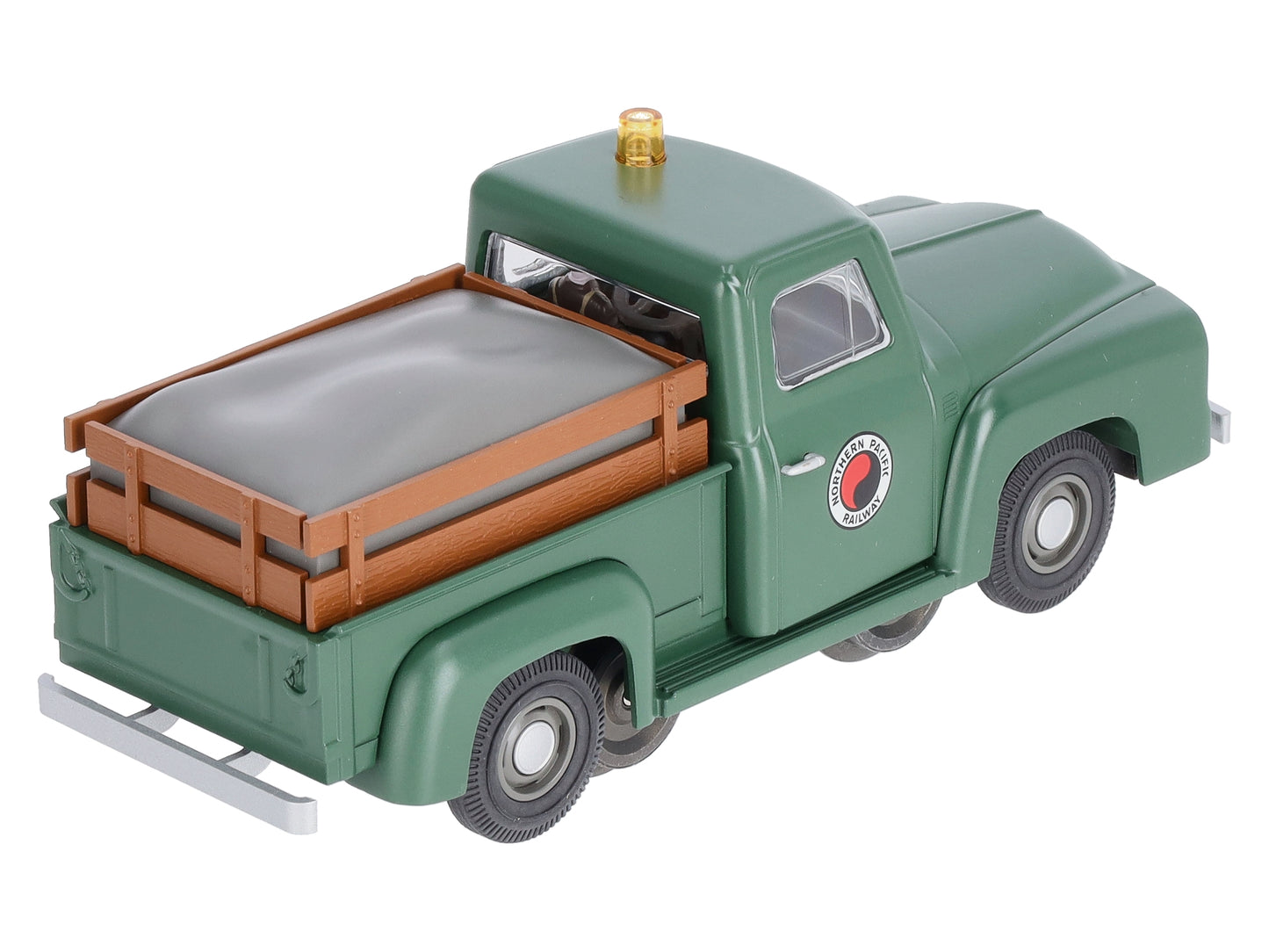 Lionel 6-39539 O Northern Pacific 1955 MOW Pickup Truck w/Railroad Wheels