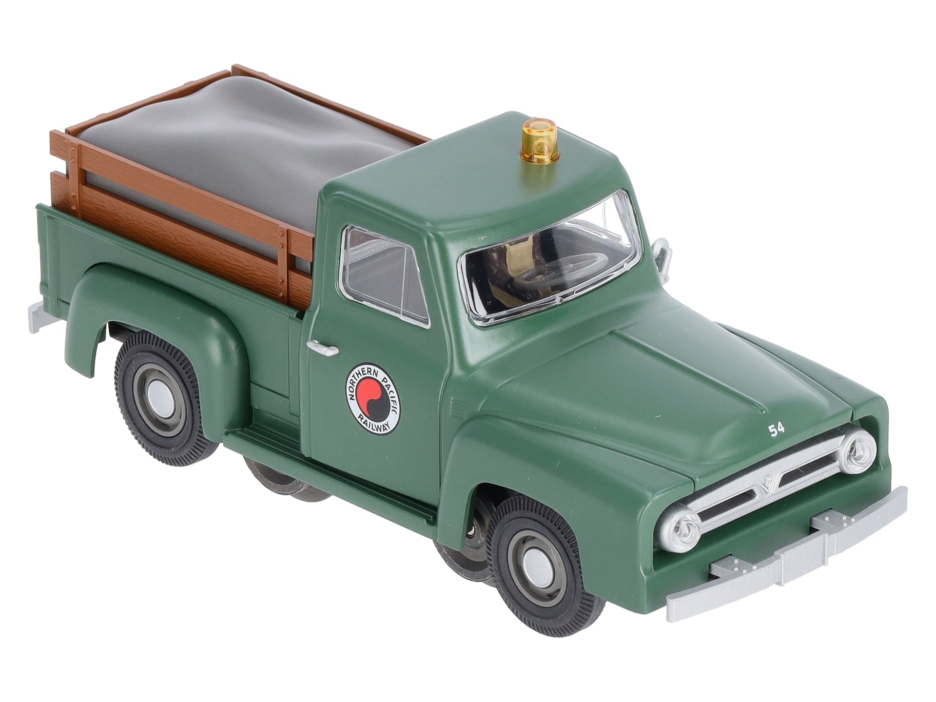 Lionel 6-39539 O Northern Pacific 1955 MOW Pickup Truck w/Railroad Wheels
