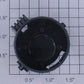 Lionel 3520-12 O Gauge Dark Gray Searchlight Housing