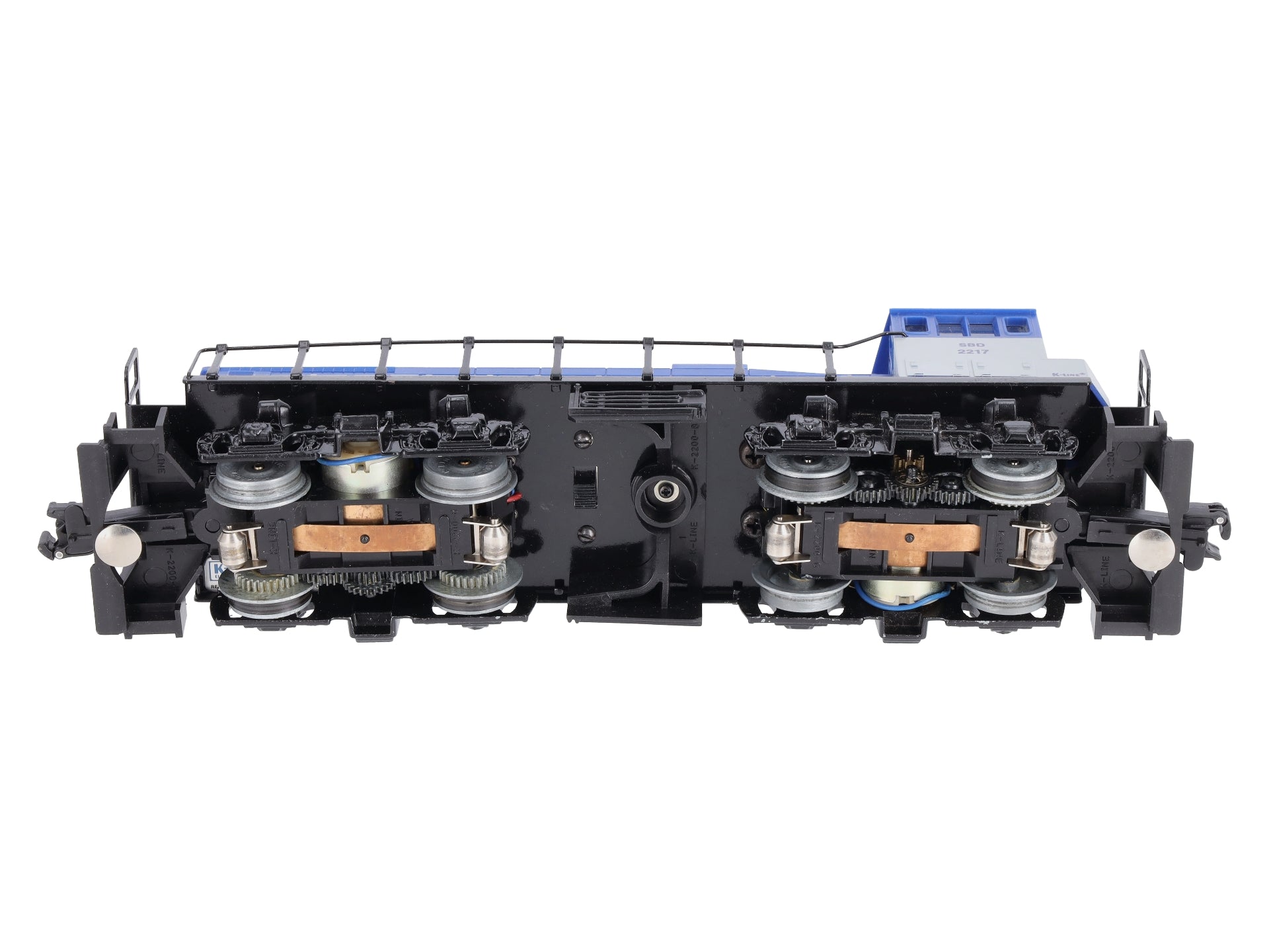 K-Line K2217 O Gauge CSX MP-15 Diesel Switcher #2217 – Trainz