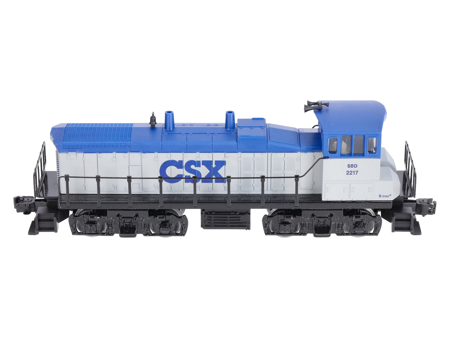 K-Line K2217 O Gauge CSX MP-15 Diesel Switcher #2217