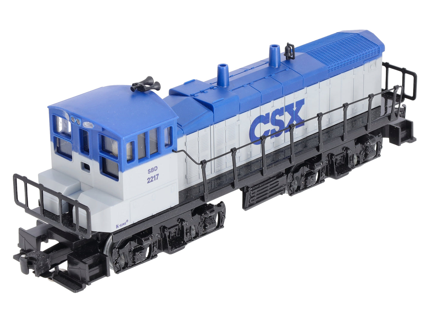K-Line K2217 O Gauge CSX MP-15 Diesel Switcher #2217