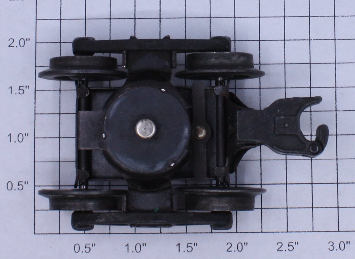 Lionel PT-2 Staple End Freight Car Operating Coupler Truck w/ Stud, NoTab