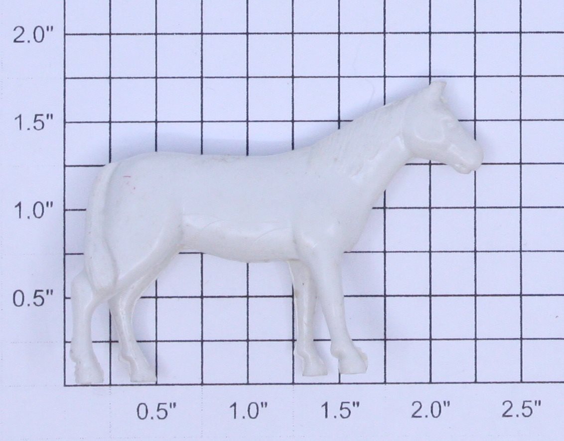 Lionel 1877-10 O Gauge White Horse for General Flatcar