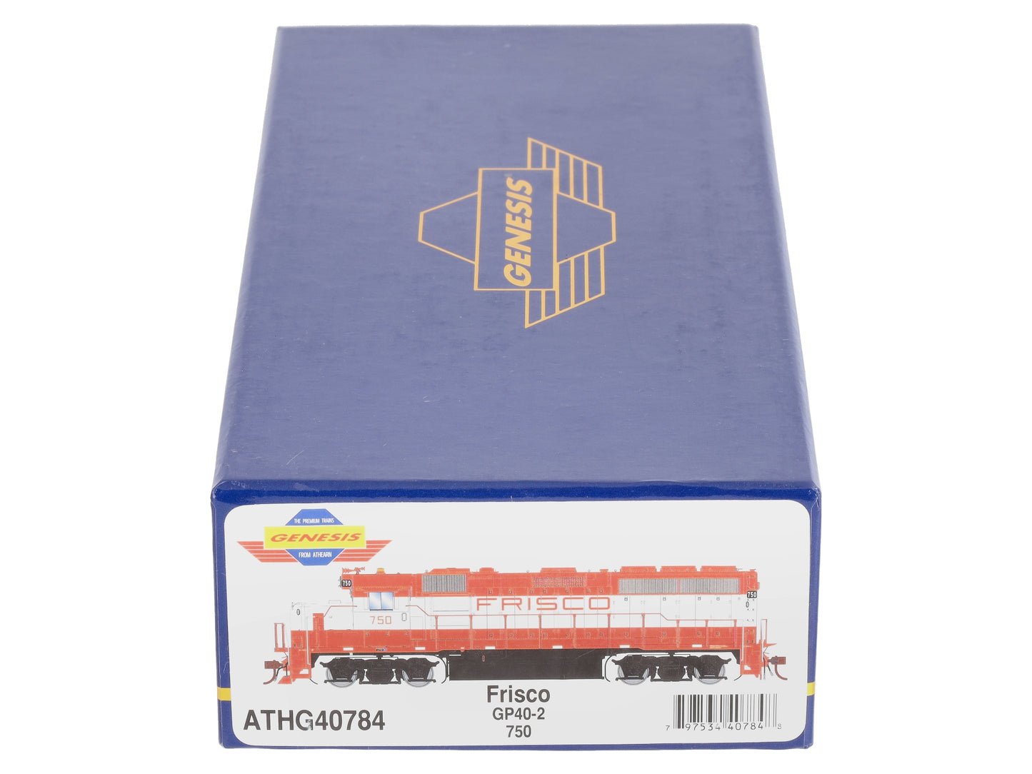 Athearn G40784 HO Frisco GP40-2 Diesel Locomotive #750