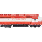 Athearn G40784 HO Frisco GP40-2 Diesel Locomotive #750