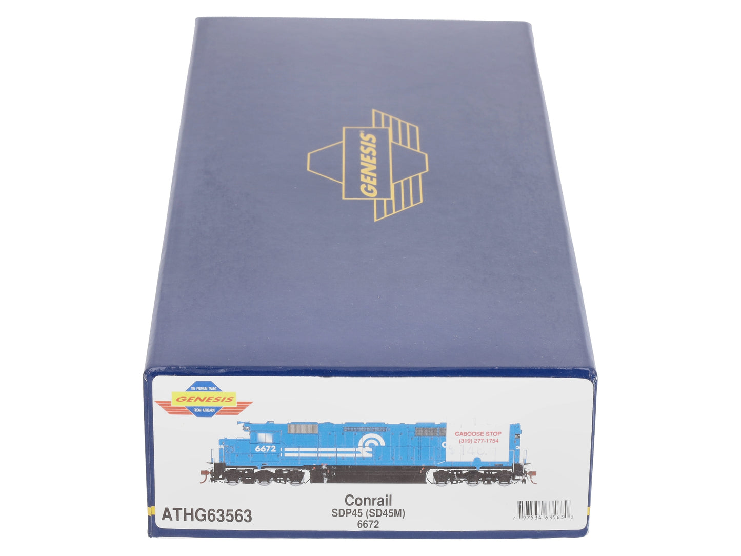 Athearn G63563 HO Conrail SDP45 Diesel Locomotive #6672