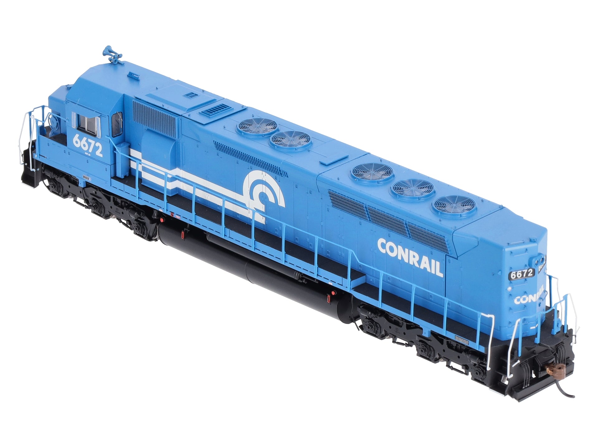 Athearn G63563 HO Conrail SDP45 Diesel Locomotive #6672 – Trainz