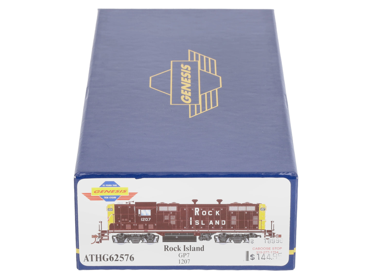 Athearn G62576 HO Rock Island GP7 Diesel Locomotive #1207