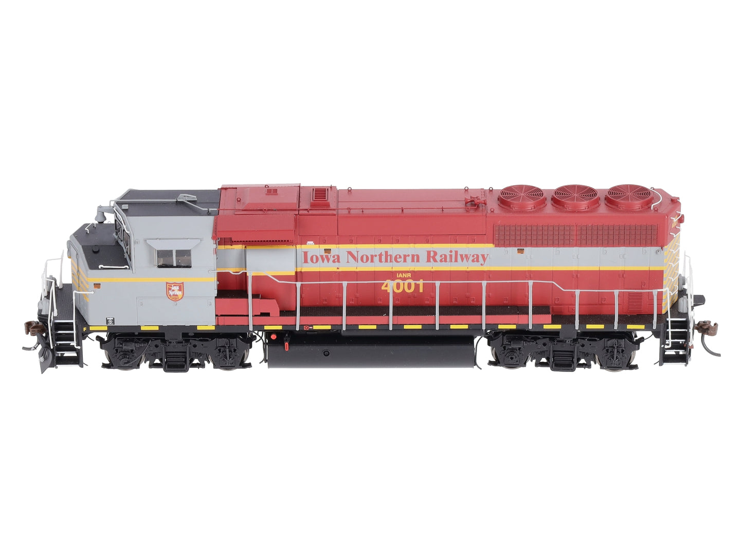 Athearn G40936 HO Iowa Northern Railway GP40-2L Diesel Locomotive #4001
