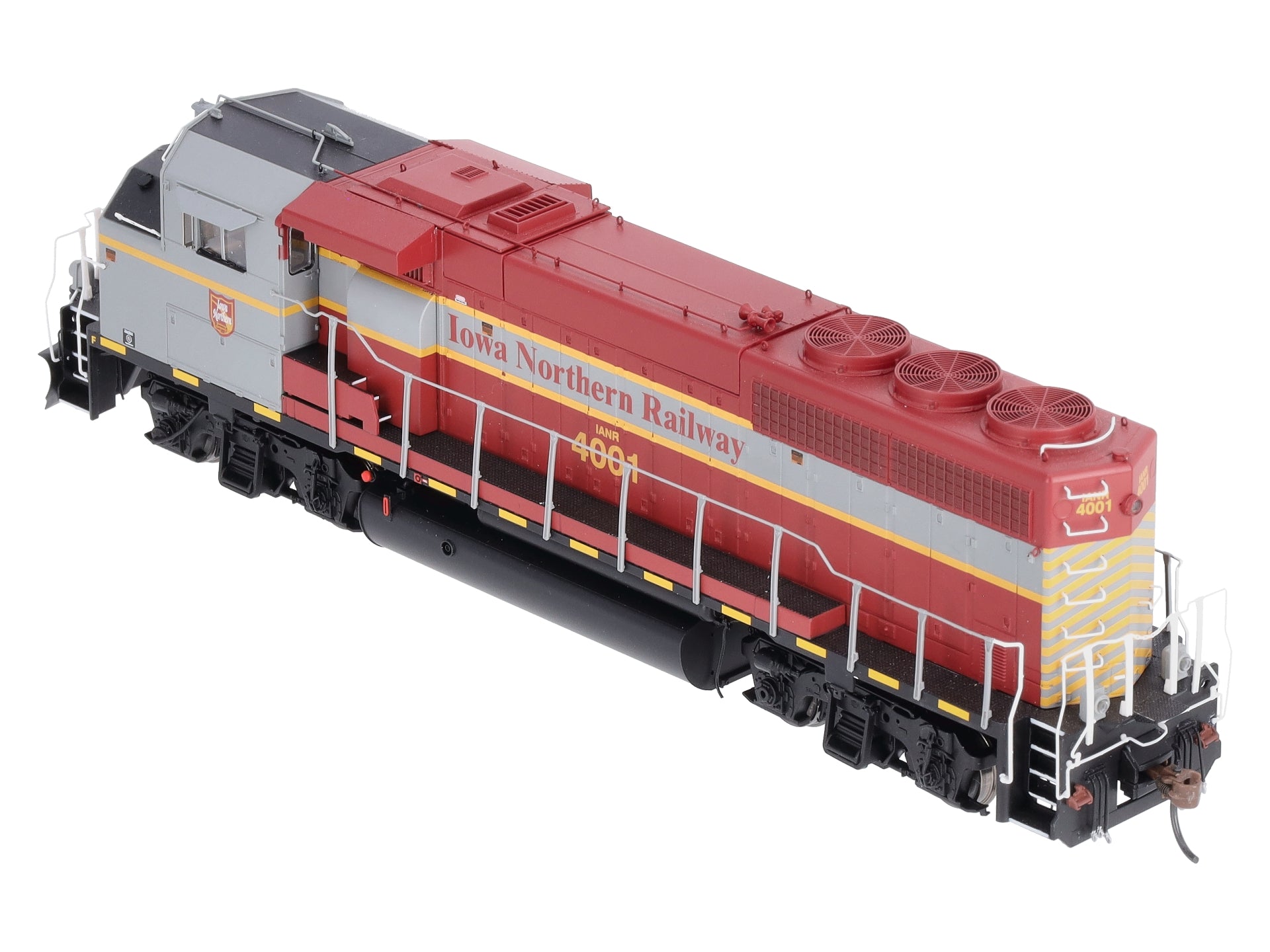 Athearn G40936 HO Iowa Northern Railway GP40-2L Diesel Locomotive #4001
